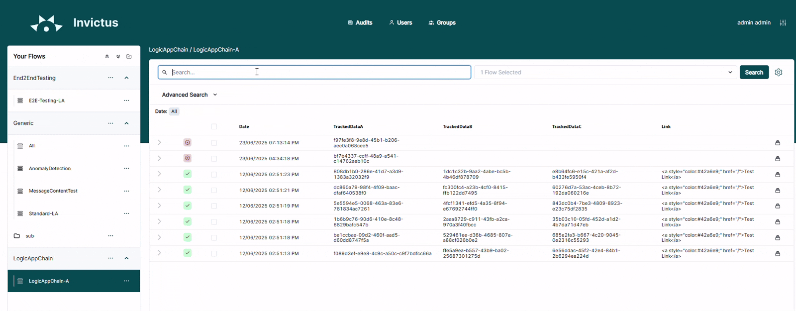 Basic search example